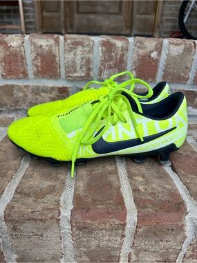 Nike Phantom Venom Elite FG Soccer Cleats – Volt/Obsidian – Men's Size 6.5
